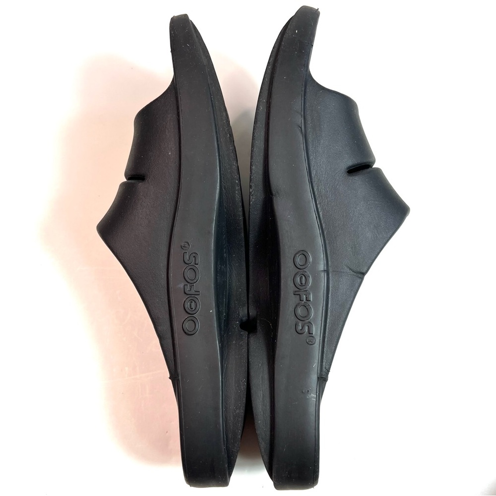 OOFOS Recovery Slides Sandals Black Size Men’s 9, Women’s 11 - EU 42 - Picture 11 of 13